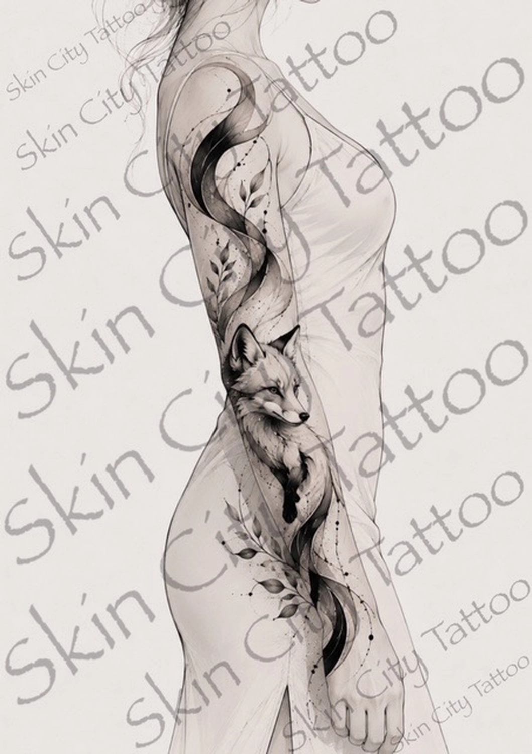 Skin City Tattoo & Piercing Cover Up Tattoo