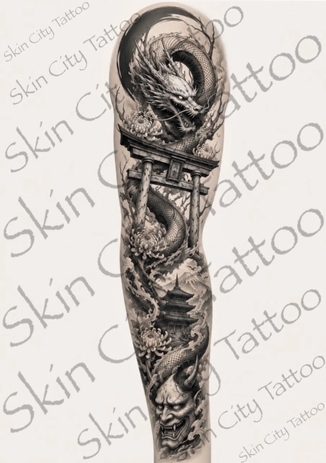 Skin City Tattoo & Piercing Cover Up Tattoo