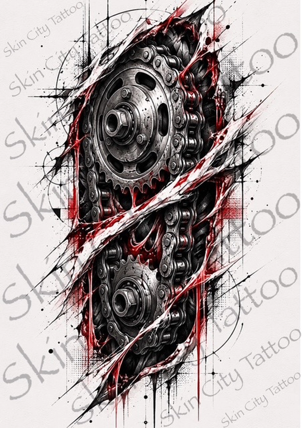 Skin City Tattoo & Piercing Cover Up Tattoo