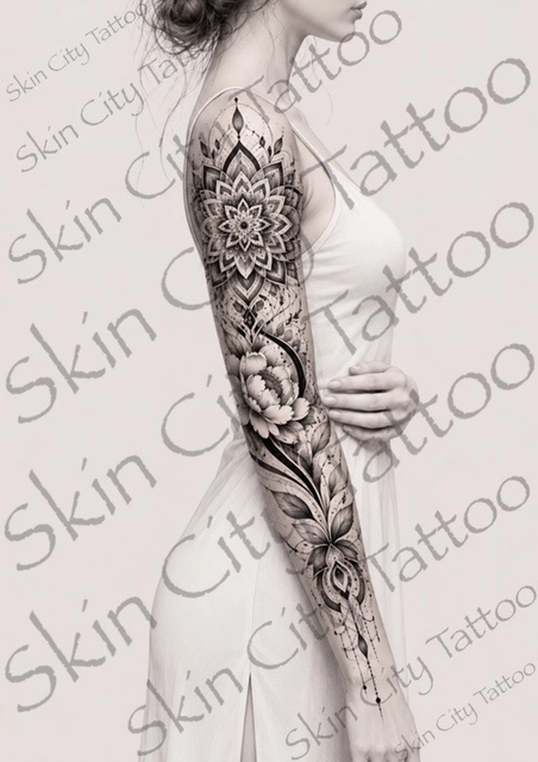 Skin City Tattoo & Piercing Cover Up Tattoo