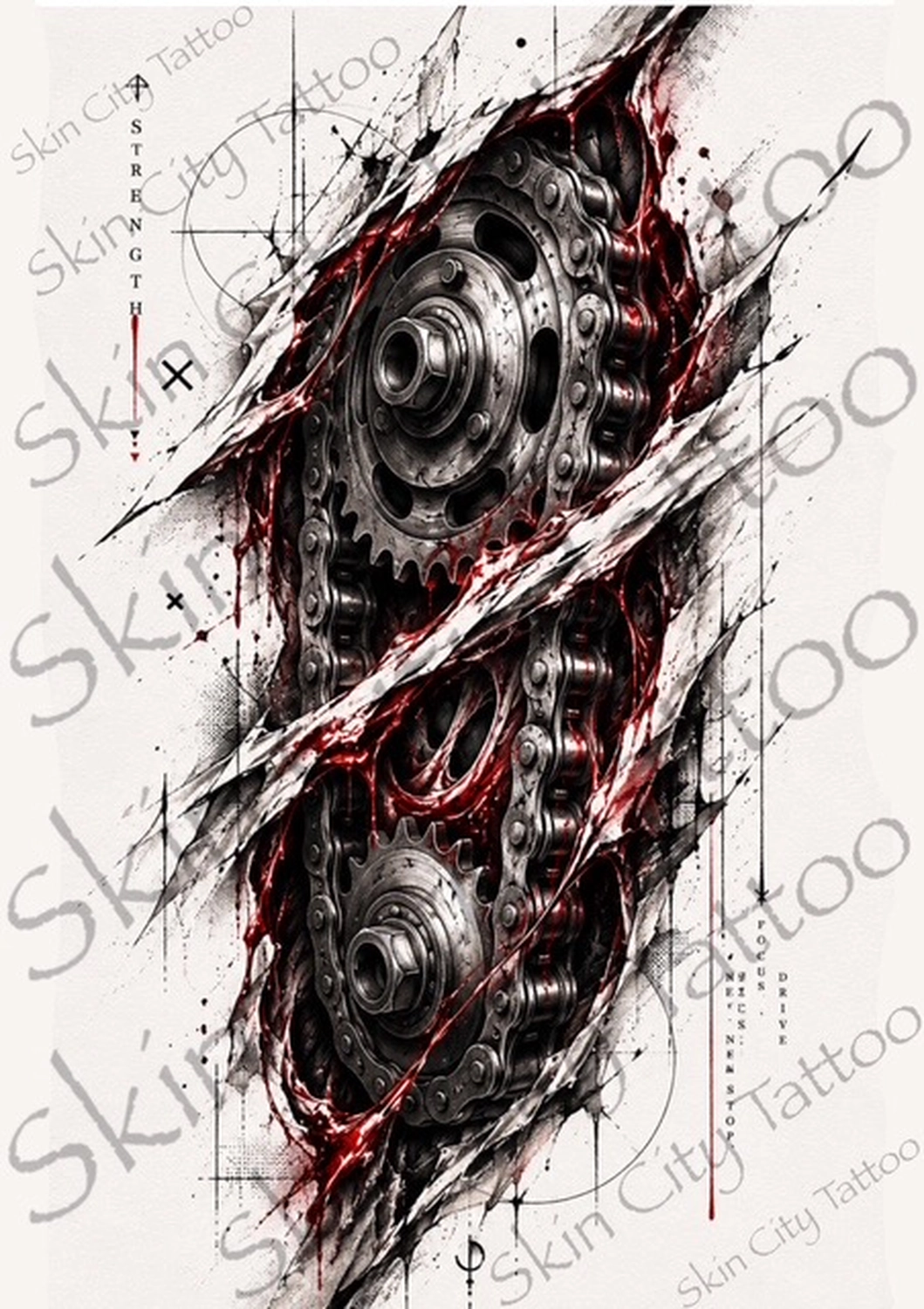 Skin City Tattoo & Piercing Cover Up Tattoo