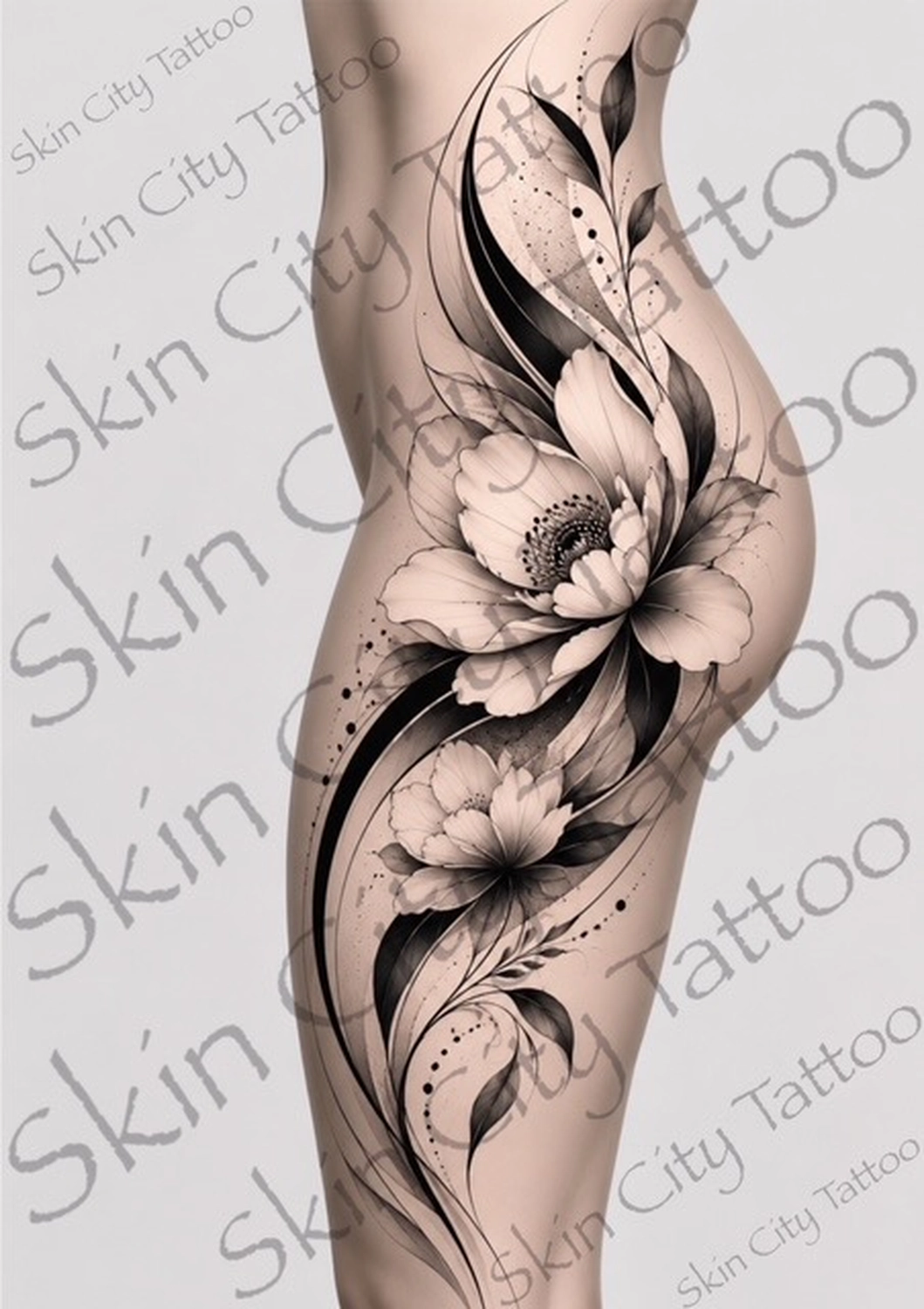 Skin City Tattoo & Piercing Cover Up Tattoo