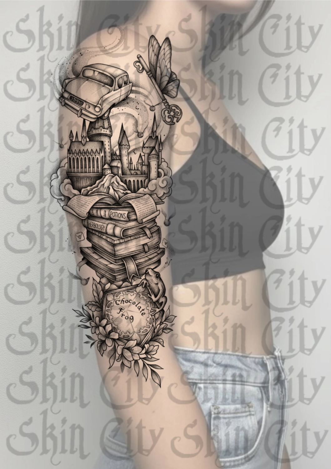 Skin City Tattoo & Piercing Cover Up Tattoo