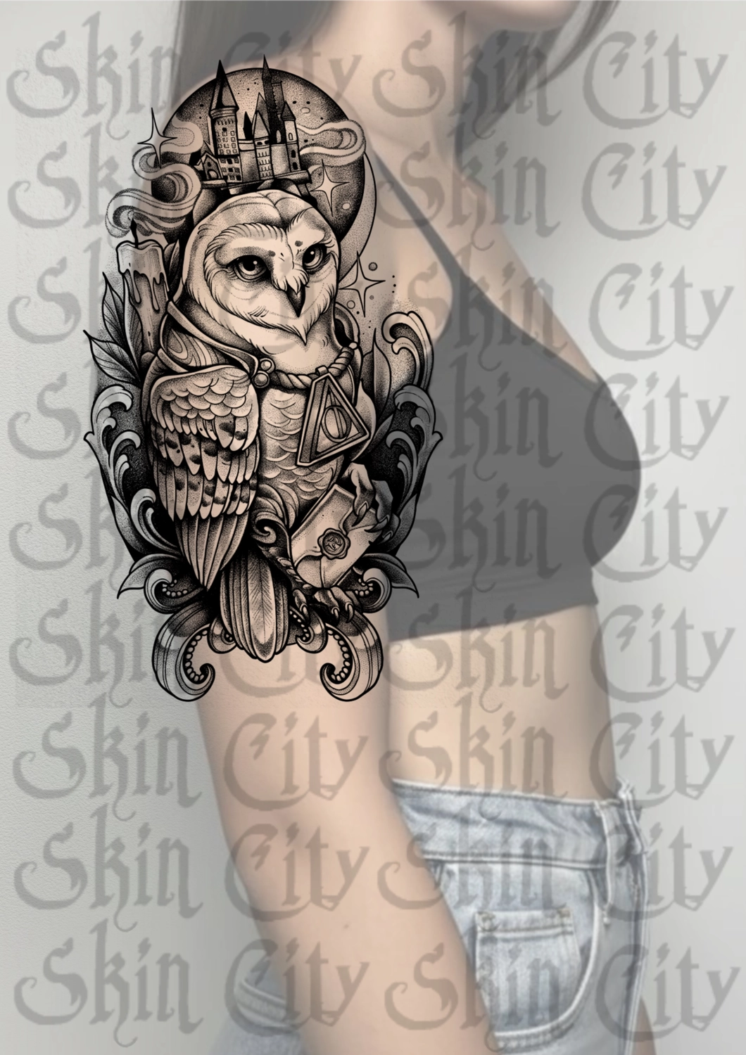 Skin City Tattoo & Piercing Cover Up Tattoo