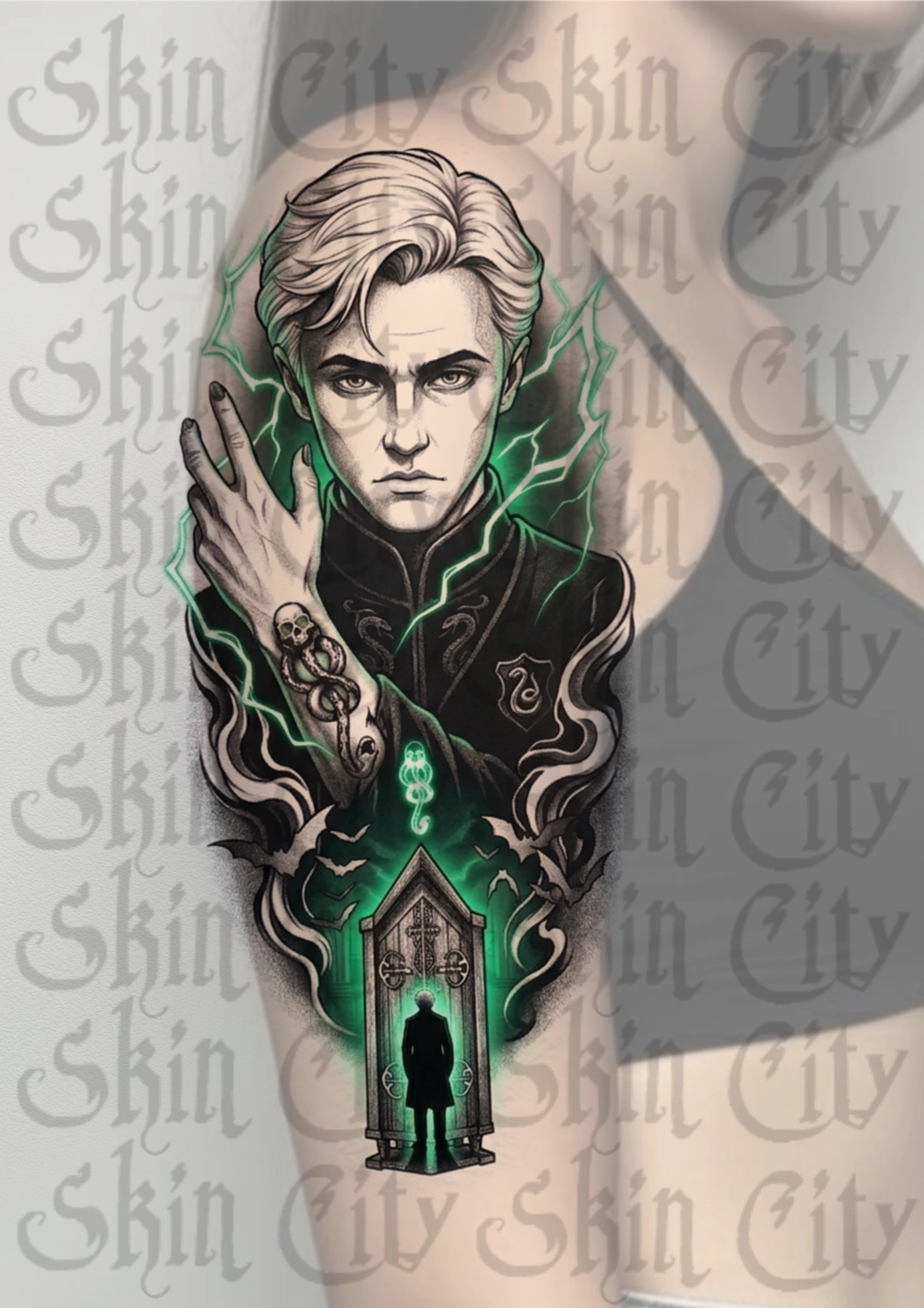 Skin City Tattoo & Piercing Cover Up Tattoo