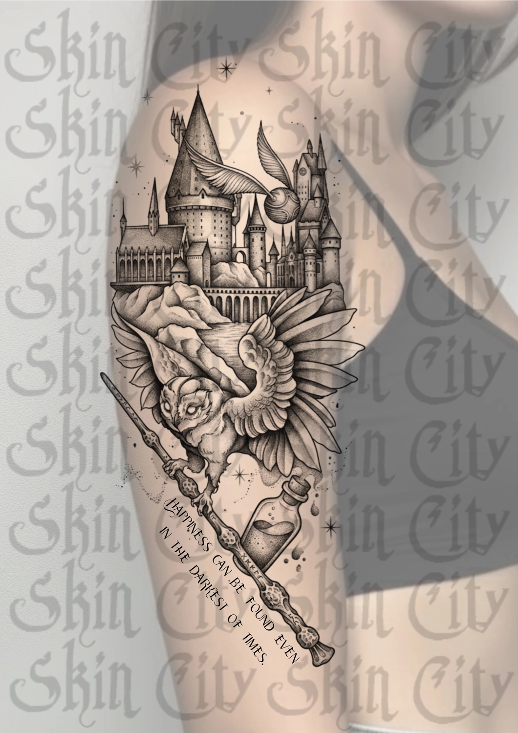 Skin City Tattoo & Piercing Cover Up Tattoo